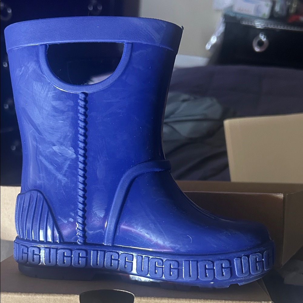 UGG Kids Royal Blue Rain Boots